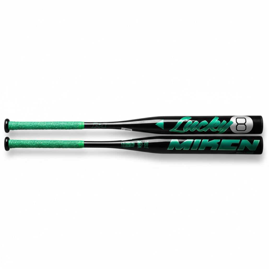 2026 Miken Lucky 8 Maxload 1-Piece USSSA Slowpitch Softball Bat: MSU5LKY1L Bats Miken 