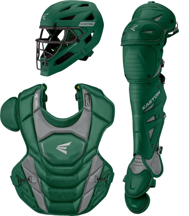 Easton MAV-X Boxed Adult Catcher's Gear Set: MAVXKITL Equipment Easton Black 