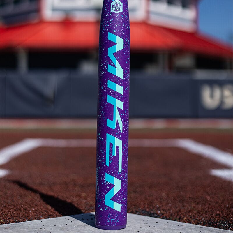 2025 Miken Freak USA (ASA) Balanced 2-Piece Slowpitch Softball Bat: MSA5FRKB Bats Miken 