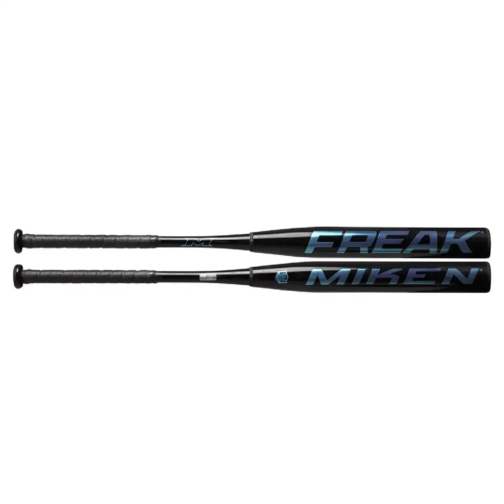 2026 Miken Freak Black USA (ASA) Maxload 2-Piece Slowpitch Softball Bat: MSA6FKBLKL Bats Miken 