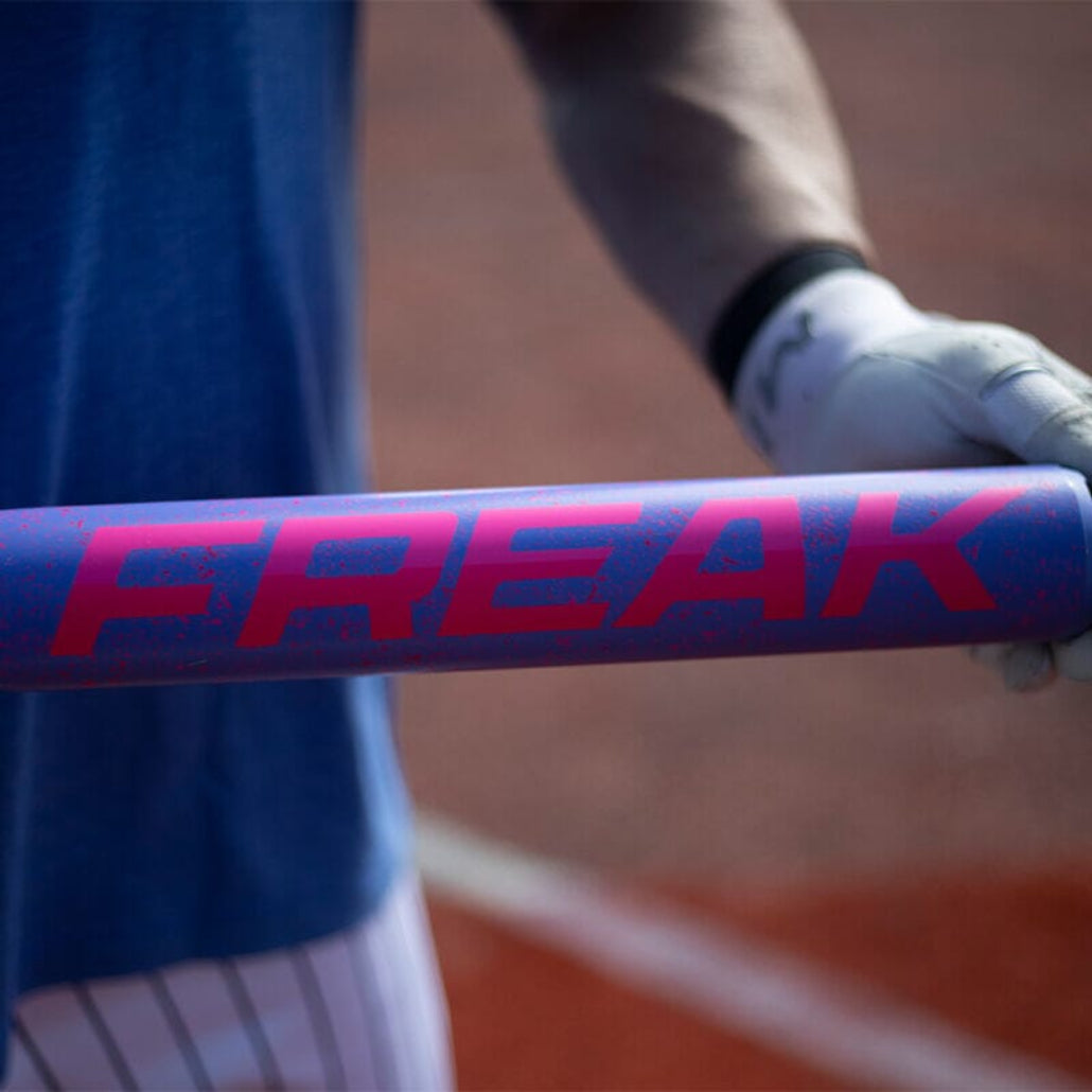 2026 Miken Freak Splatter USA (ASA) Balanced 2-Piece 13.5" Slowpitch Softball Bat: MSA6FRKB Bats Miken 