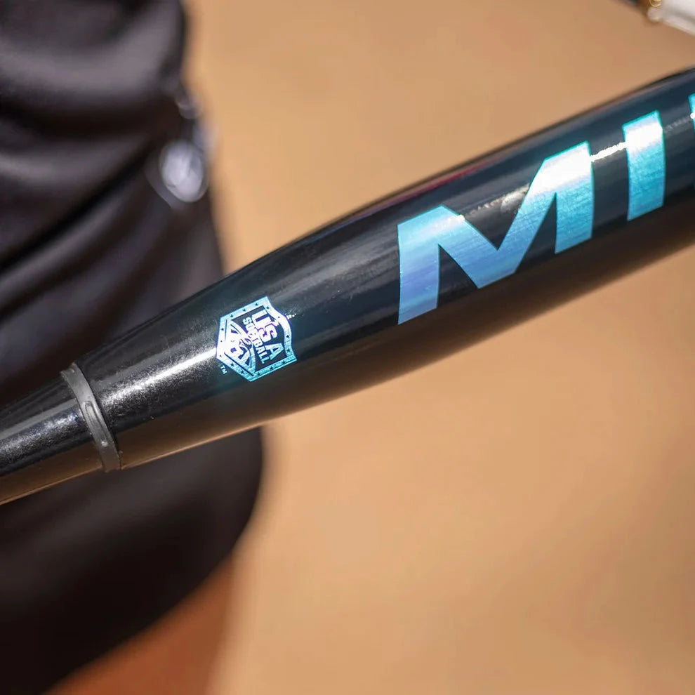 2026 Miken Freak Black USA (ASA) Maxload 2-Piece Slowpitch Softball Bat: MSA6FKBLKL Bats Miken 