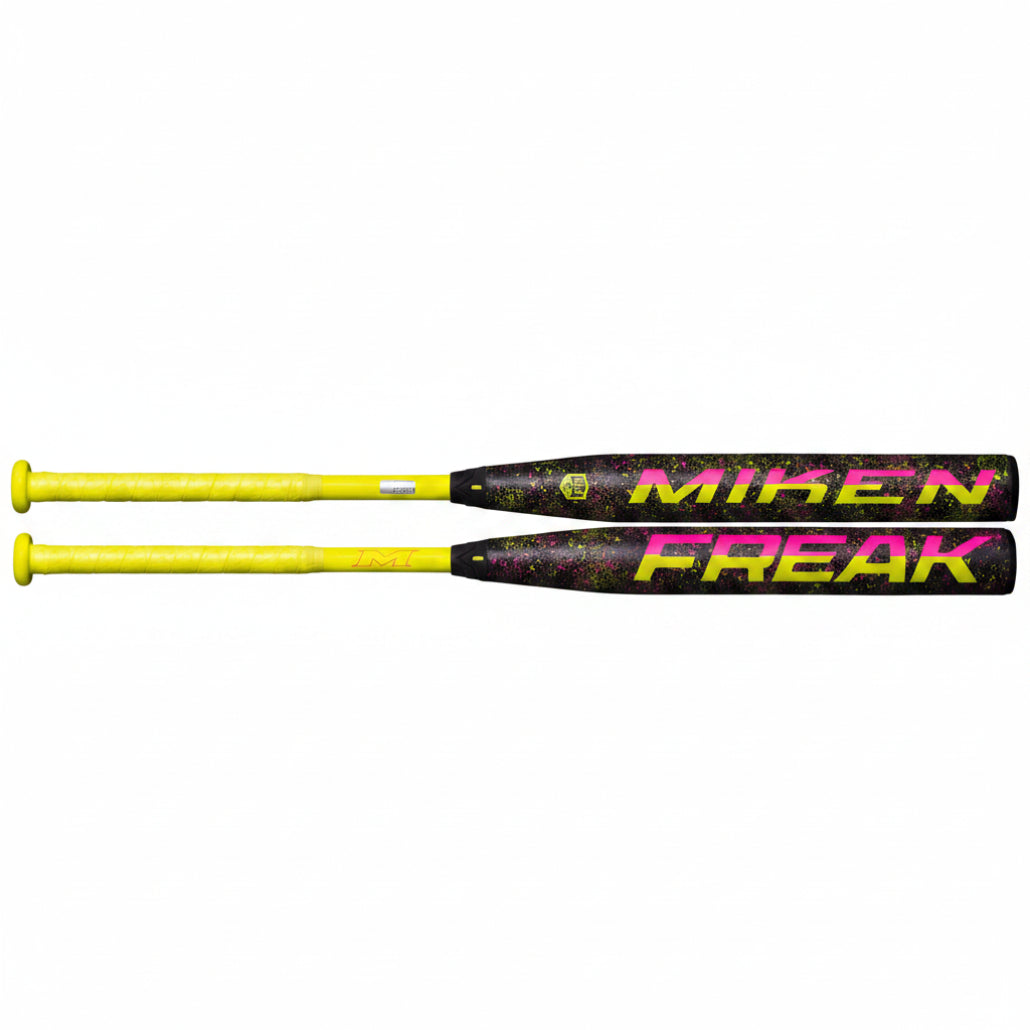 2026 Miken Freak Splatter USA (ASA) Maxload 2-Piece 13.5" Slowpitch Softball Bat: MSA6FRKL Bats Miken 
