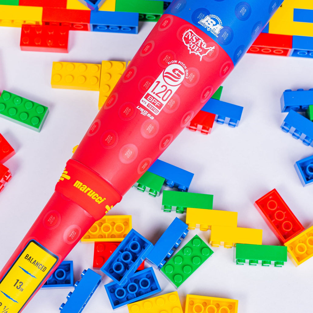 2026 Marucci Block Party 13" 2-Piece Balanced USSSA Slowpitch Softball Bat: MSPBP2BU Bats Marucci 