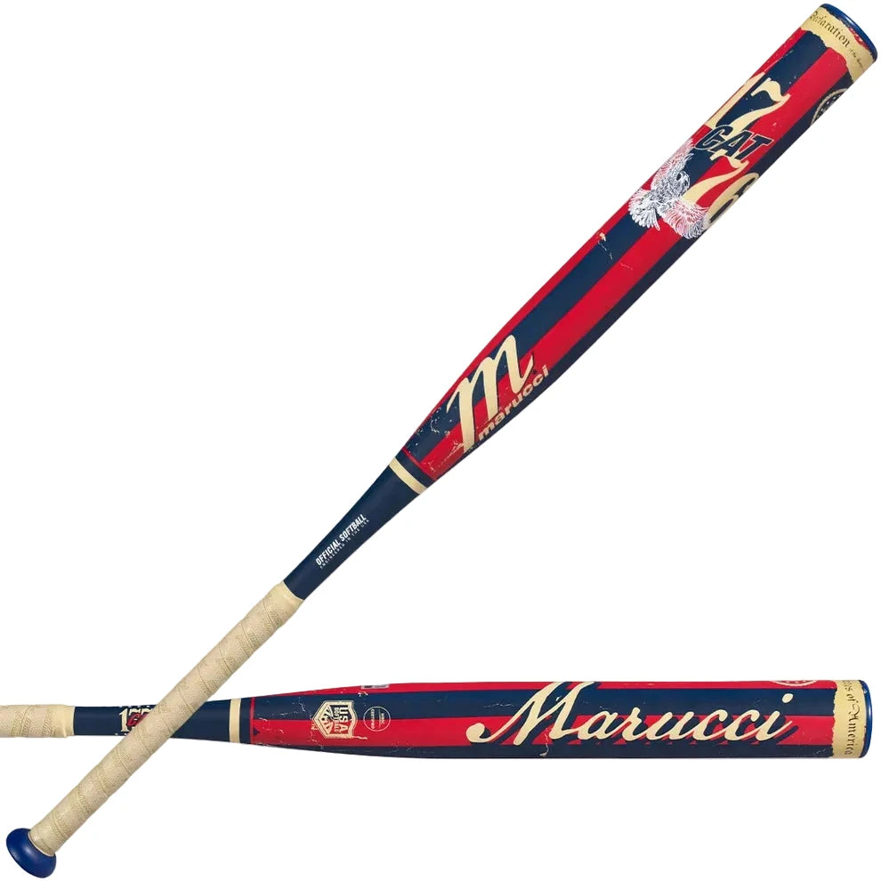 2026 Marucci Cat 1776 Endload 13" 1PC USA (ASA) Slowpitch Softball Bat: MSPC17761LA Bats Marucci 