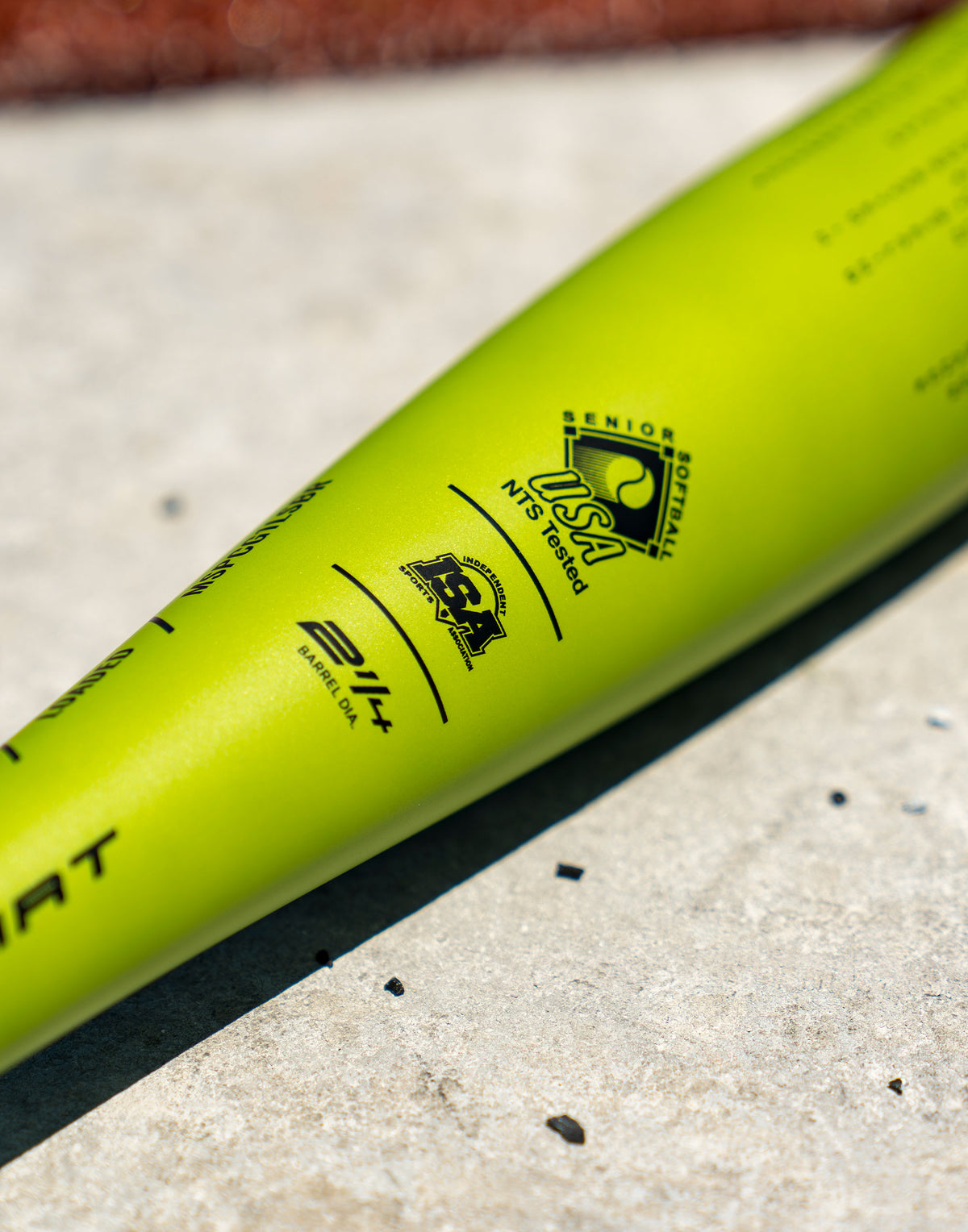 2026 Marucci Cypher V2 SSUSA Senior Slowpitch Bat - Brad Reckart 12.75" 1PC Loaded: MSPCG1LSBR