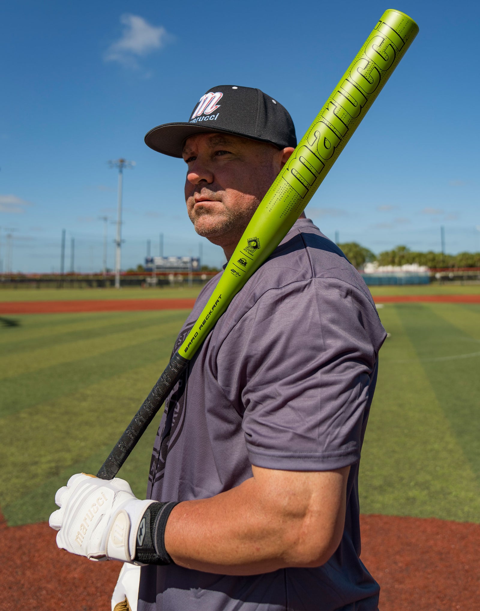 2026 Marucci Cypher V2 SSUSA Slowpitch Bat - Brad Reckart 12.75" 1PC Loaded: MSPCG1LSBR