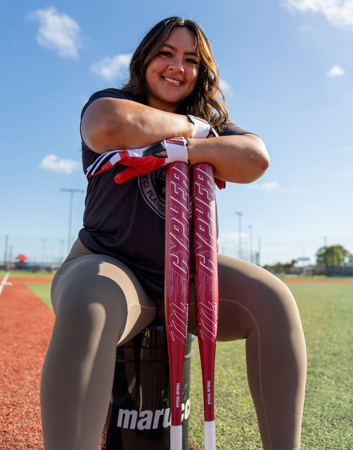 2026 Marucci Cypher V2 USSSA Slowpitch Bat - Fiana Finau 12.75" 1PC End Loaded: MSPCR1LUFF Bats Marucci 