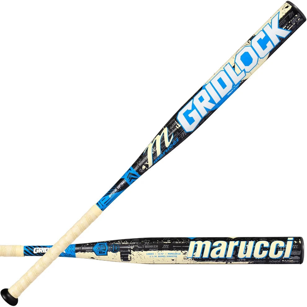2026 Marucci Gridlock 12.75" 1-Piece USA (ASA) Endload Slowpitch Softball Bat: MSPGLGB1LA Bats Marucci 