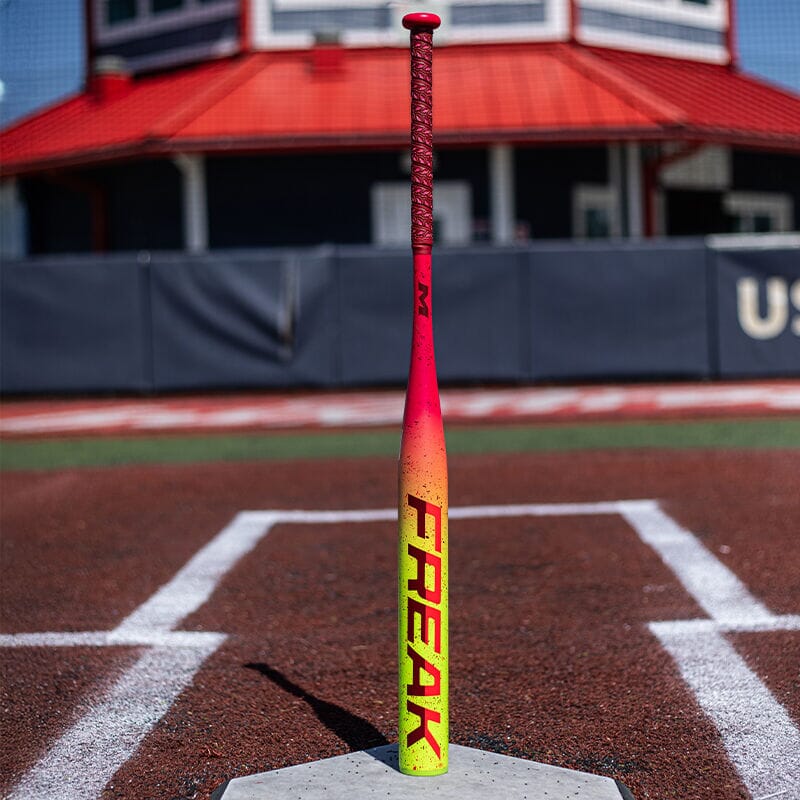 2025 Miken Freak USSSA Balanced 1-Piece Slowpitch Softball Bat: MSU5FRK1B Bats Miken 