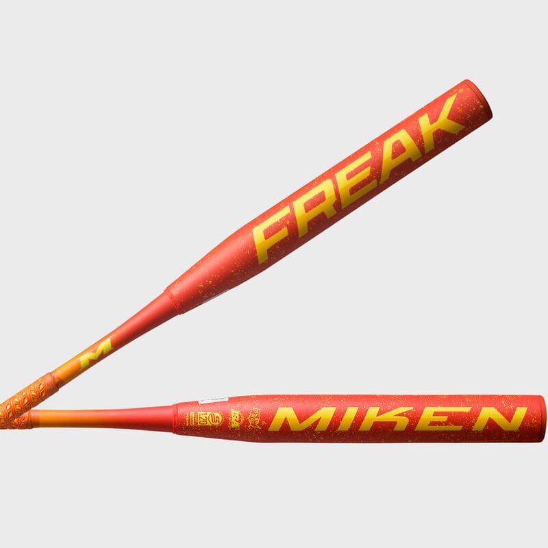 2025 Miken Freak USSSA Balanced 2-Piece Slowpitch Softball Bat: MSU5FRKB Bats Miken 