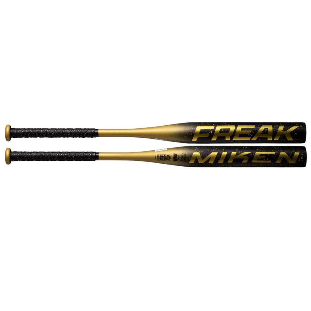 2025 Miken Freak Gold USSSA Maxload 1-Piece Slowpitch Softball Bat: MSU5FRKG1L Bats Miken 