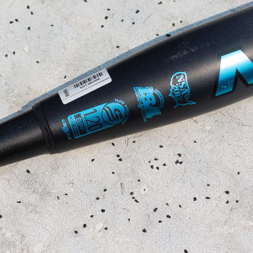 2025 Miken KP23 USSSA Maxload 2-Piece Slowpitch Softball Bat: MSU5H2KPL Bats Miken 