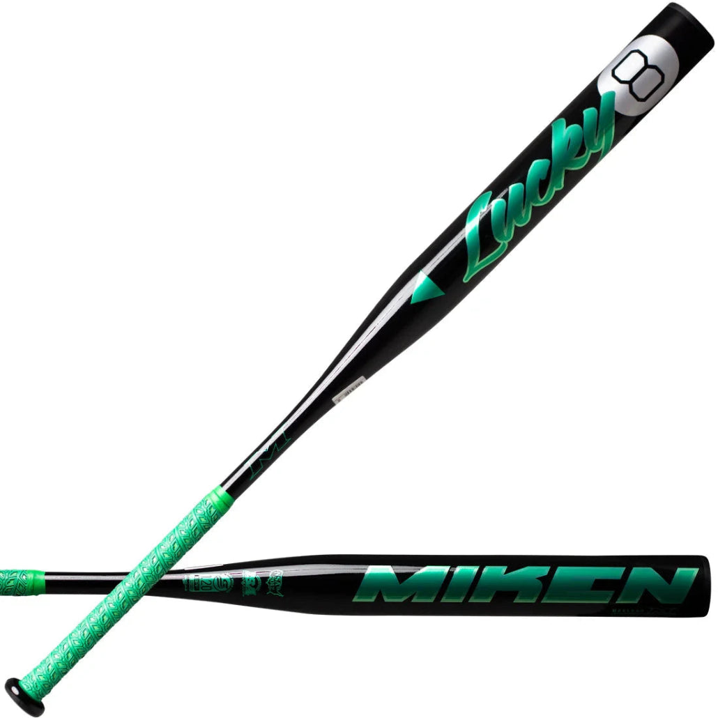2026 Miken Lucky 8 Maxload 1-Piece USSSA Slowpitch Softball Bat: MSU5LKY1L Bats Miken 