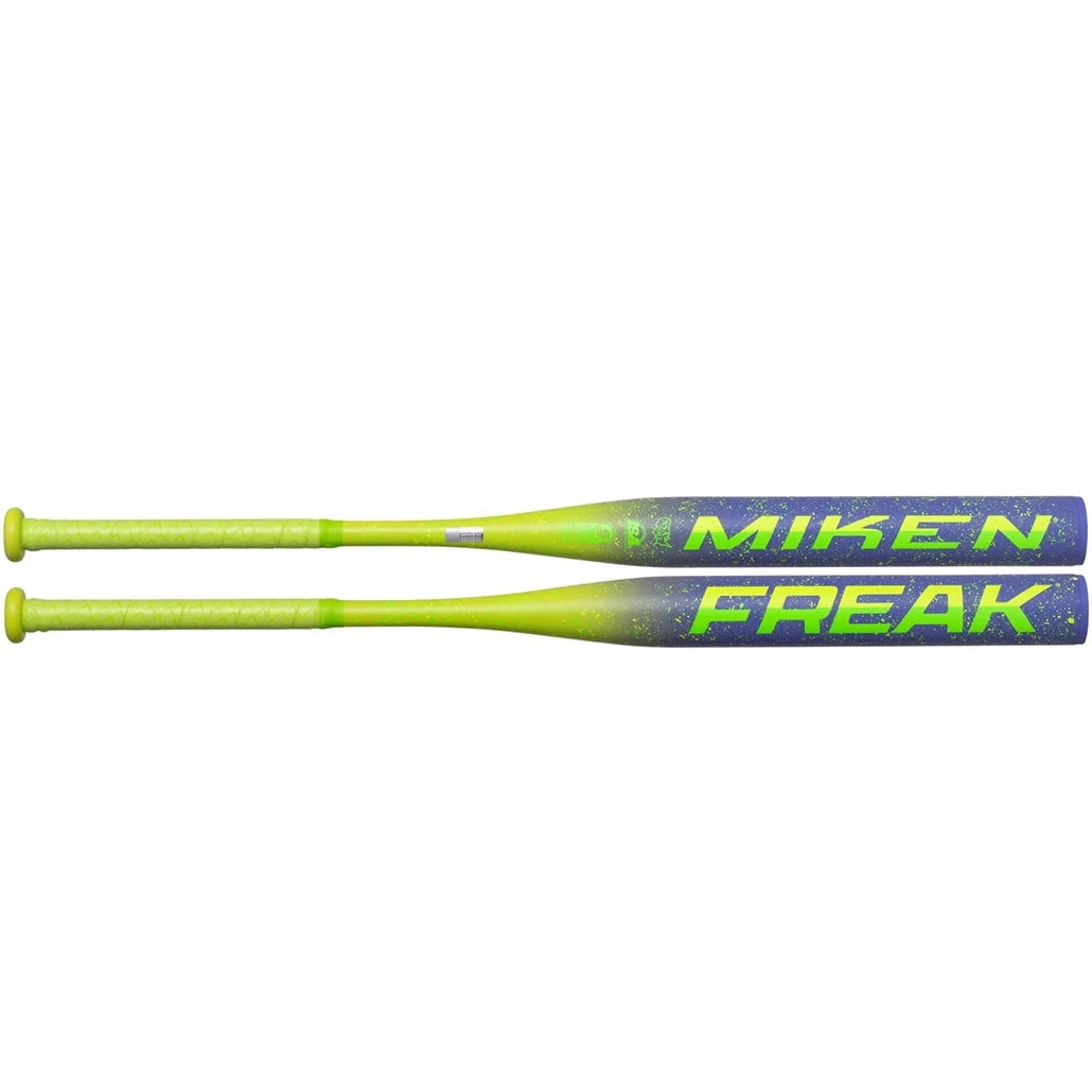 2026 Miken Freak Splatter USSSA Maxload 1-Piece Slowpitch Softball Bat: MSU6FRK1L Bats Miken 