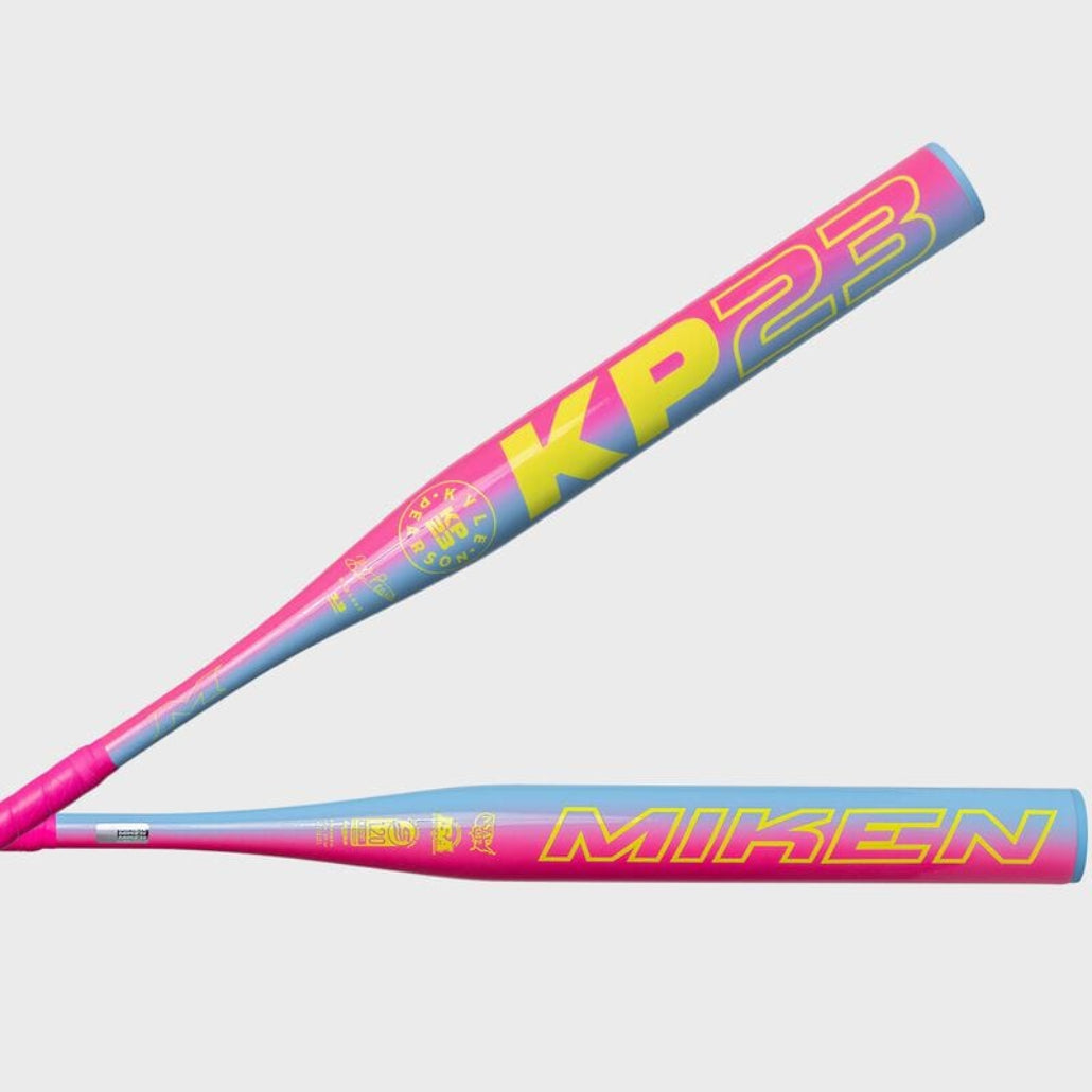2026 Miken KP23 Neon USSSA Maxload 1-Piece 13" Slowpitch Softball Bat: MSU6NKP1L Bats Miken 