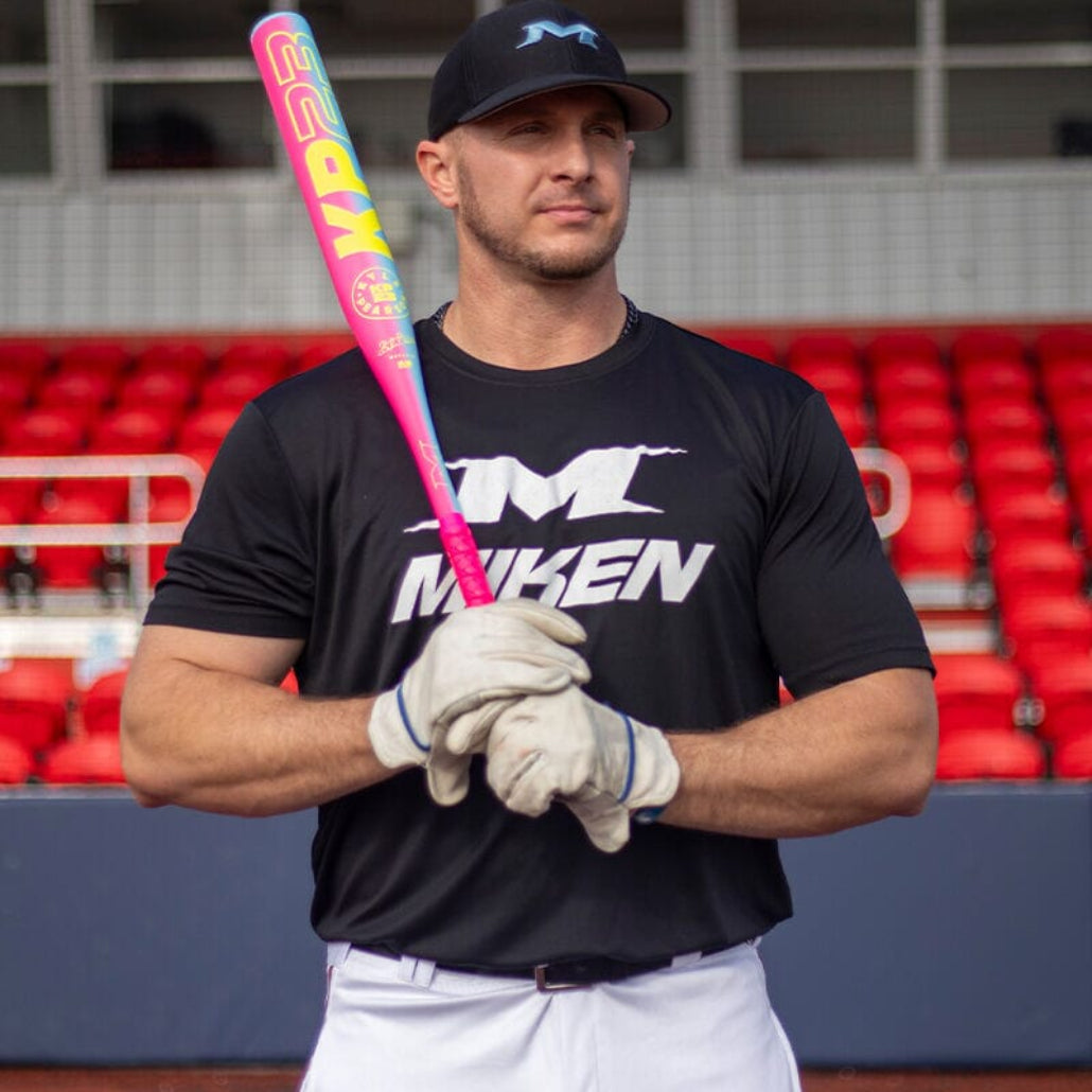 2026 Miken KP23 Neon USSSA Maxload 1-Piece 13" Slowpitch Softball Bat: MSU6NKP1L Bats Miken 