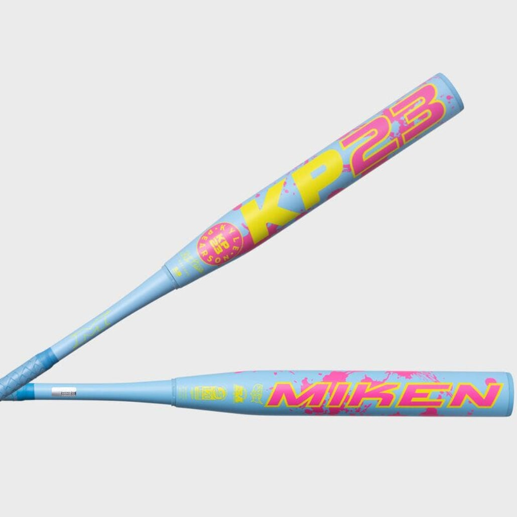 2026 Miken KP23 Neon USSSA Maxload 2-Piece 13" Slowpitch Softball Bat: MSU6NKPL Bats Miken 