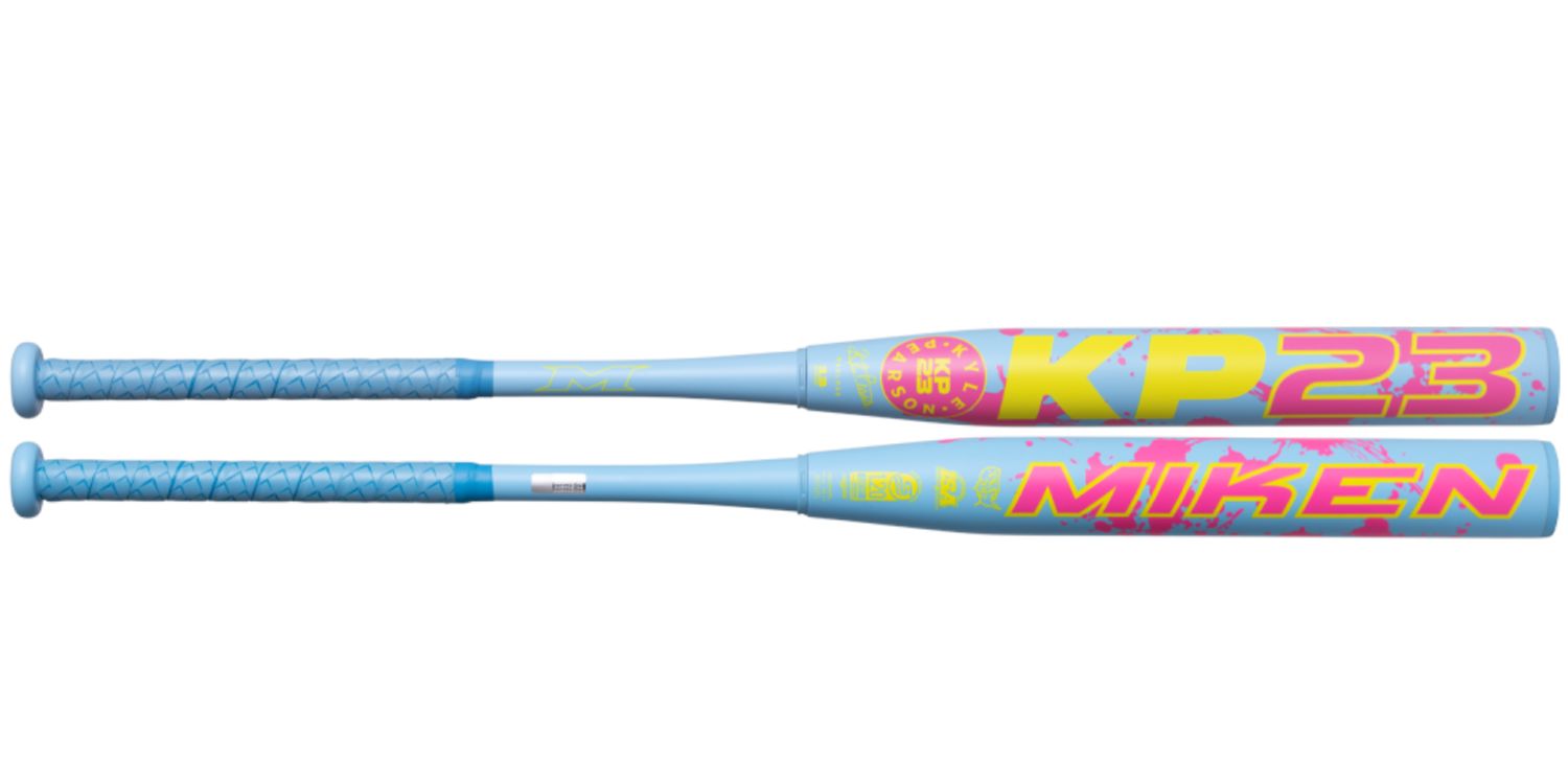 2026 Miken KP23 Neon USSSA Maxload 2-Piece 13" Slowpitch Softball Bat: MSU6NKPL Bats Miken 