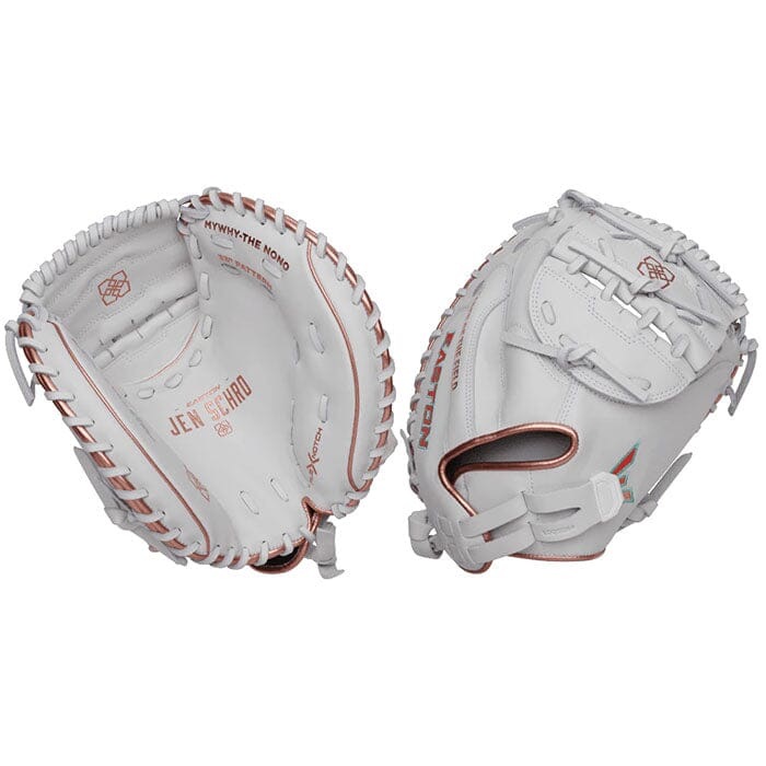 2025 Easton Elite Series 33 Inch Fastpitch Catcher's Mitt: MYWHY-THENONO Equipment Easton 