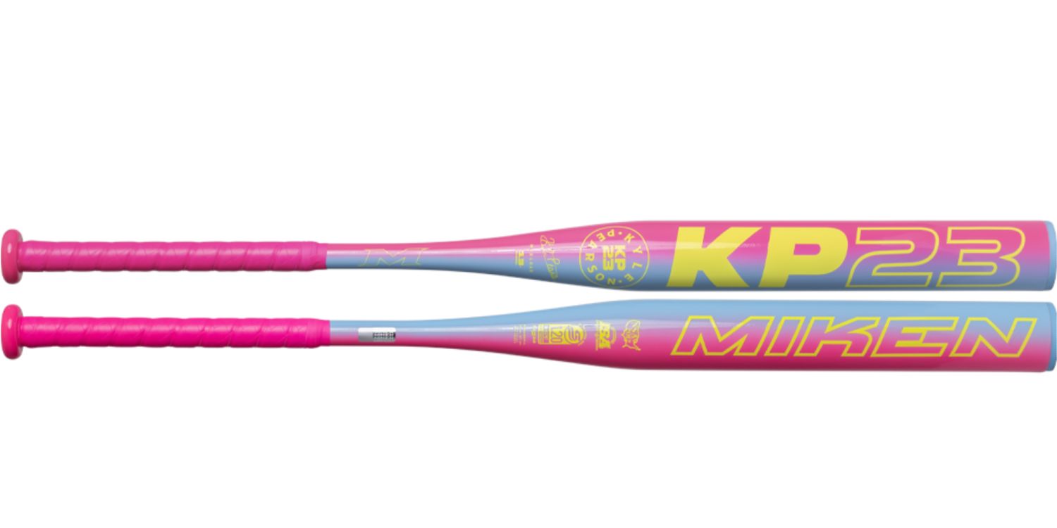 2026 Miken KP23 Neon USSSA Maxload 1-Piece 13" Slowpitch Softball Bat: MSU6NKP1L Bats Miken 
