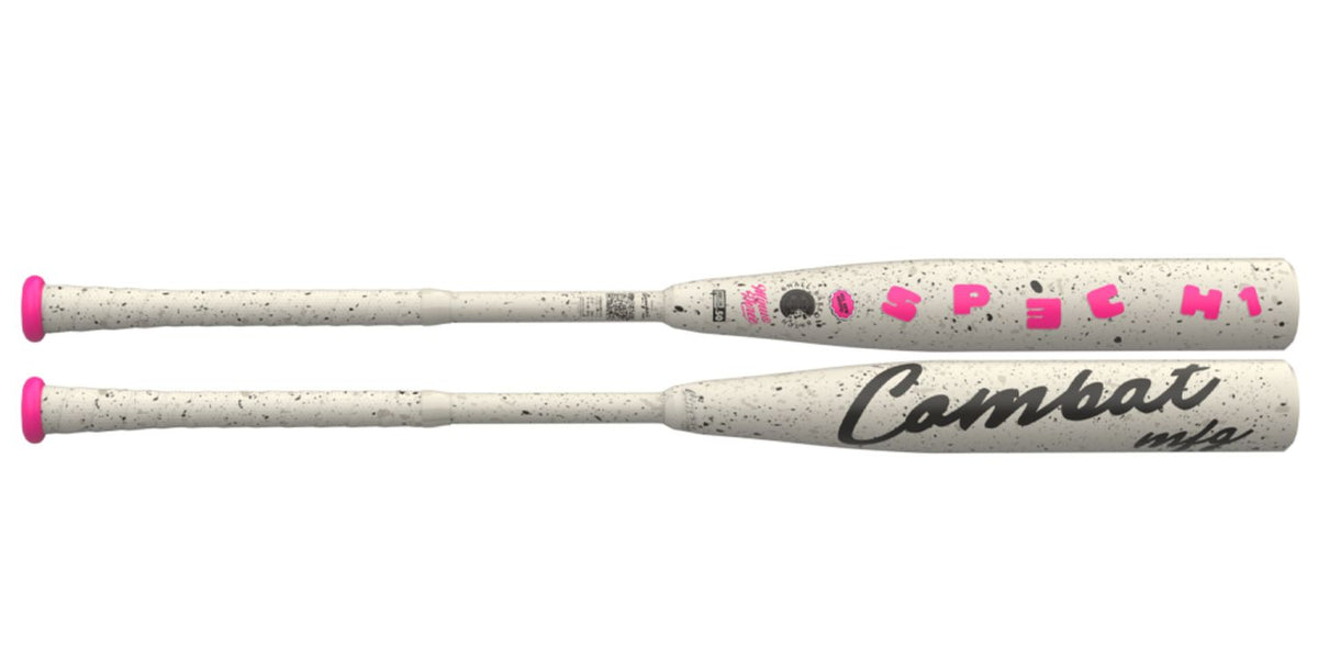 2026 Combat MFG Spec-H1 Hybrid "Cookies & Cream" Limited Edition (-3) BBCOR Baseball Bat : CBB6H1CC3 Bats Combat 33" 30 oz 