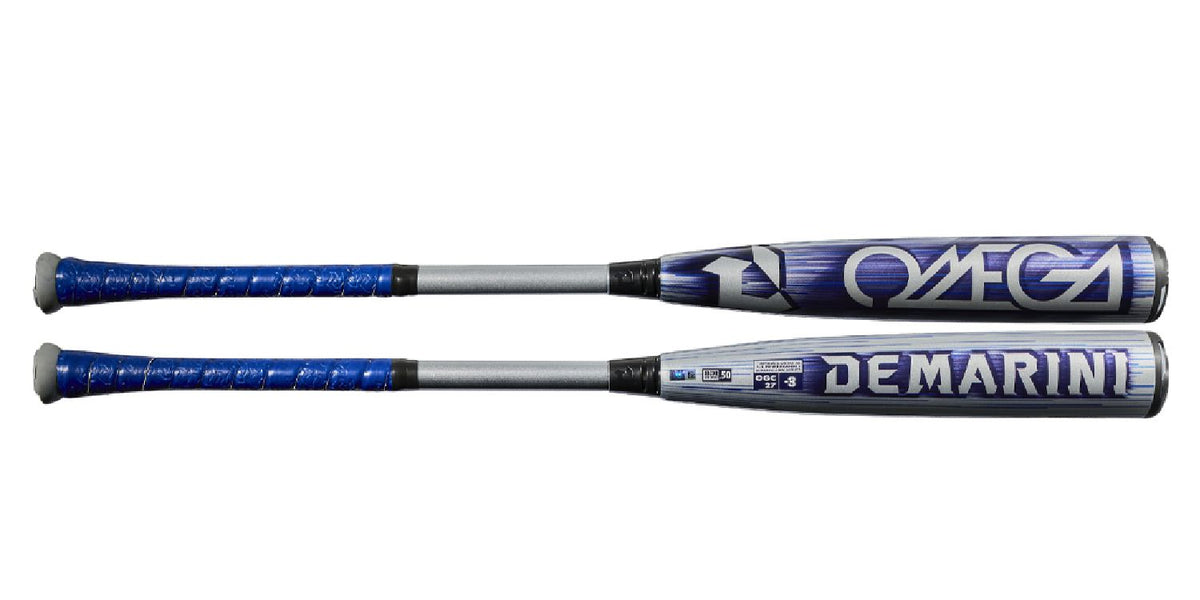 2027 DeMarini Omega 2-Piece (-3) BBCOR Baseball Bat 2 5/8": WBD2702010 Bats DeMarini 