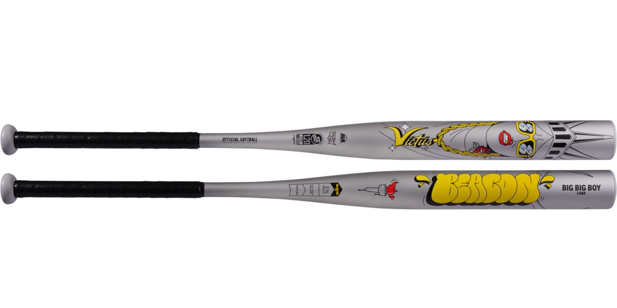 2025 Victus Beacon Silver 1-Piece End-Loaded USSSA Slowpitch Softball Bat: VSPBS1BBU Bats Victus 
