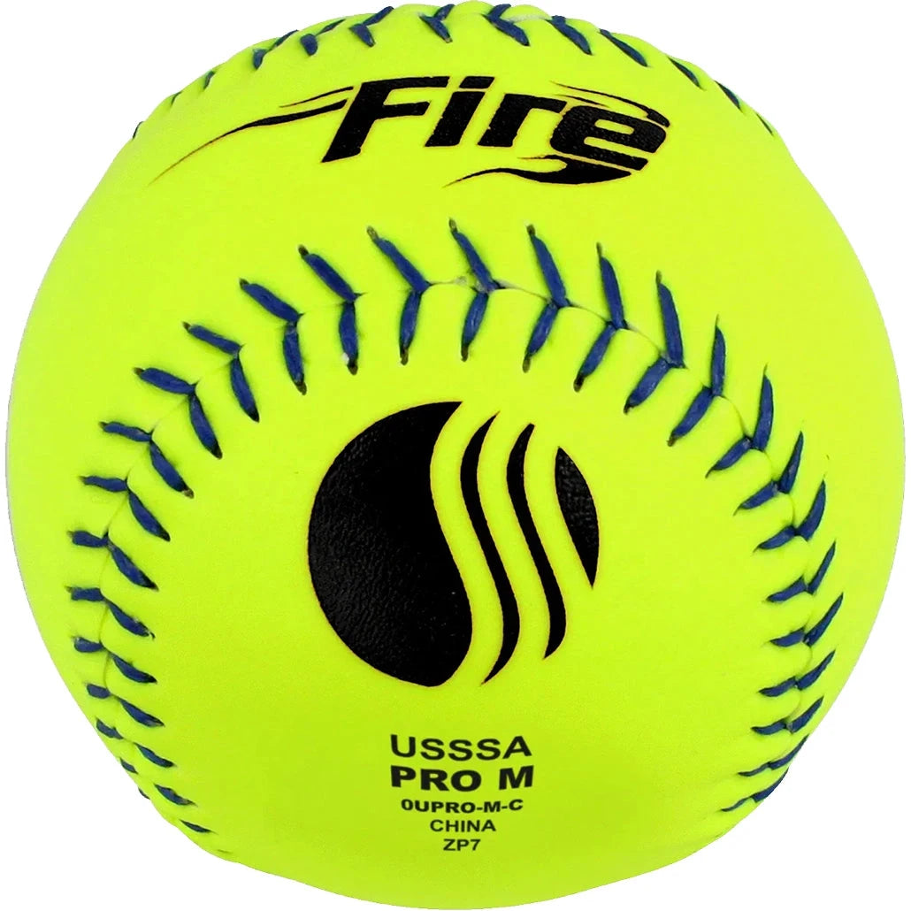 Baden USSSA PRO M 12" Slowpitch Softball - One Dozen: OUPROM Balls Baden 