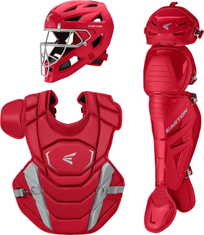 Easton Phenom Boxed Intermediate Catcher's Gear Set: PHENOMKITM Equipment Easton Navy 