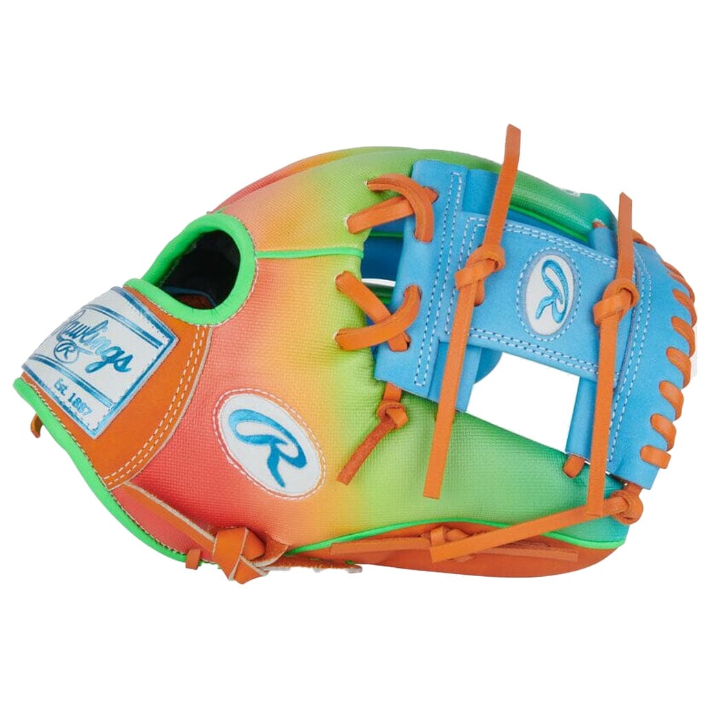 2026 Rawlings Heart-of-the-Hide Fun Burst Series 11.5 Inch Baseball Glove: PROR204-2CBO Equipment Rawlings 