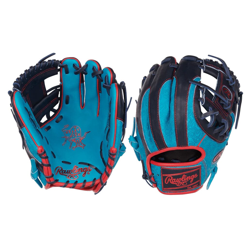 Rawlings ColorSync 9.0 Series 11.5" Baseball Glove: PROR204-2TE Equipment Rawlings 