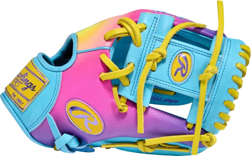 Rawlings Heart of the Hide Funburst 2.0 11.5" Baseball Glove: PROR204U-2CBY Equipment Rawlings 