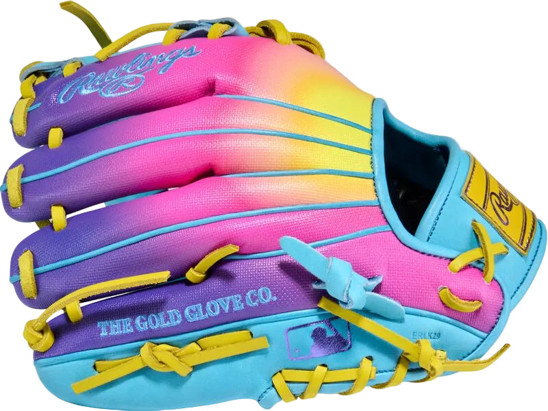 Rawlings Heart of the Hide Funburst 2.0 11.5" Baseball Glove: PROR204U-2CBY Equipment Rawlings 