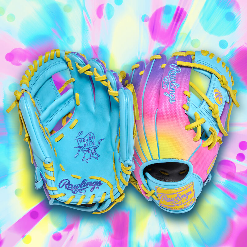 Rawlings Heart of the Hide Funburst 2.0 11.5" Baseball Glove: PROR204U-2CBY Equipment Rawlings 
