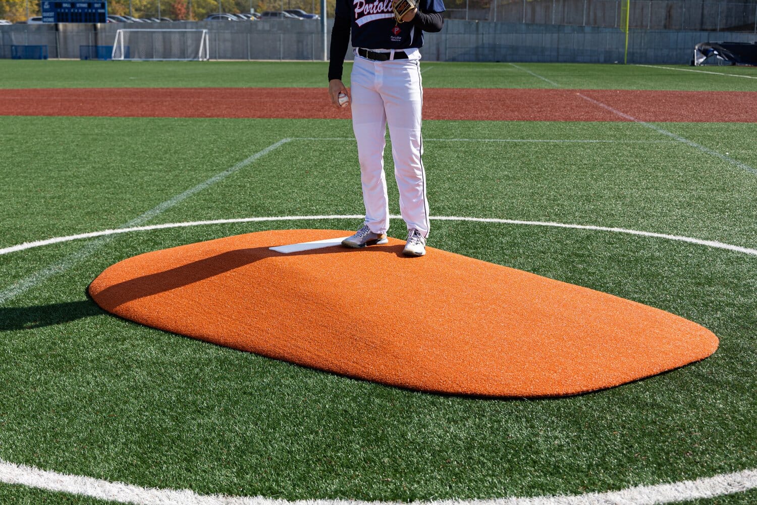 Portolite Oversized 8 Inch High 1-Piece Adult Baseball Game Mound: 8125 Training & Field Portolite 