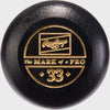 Rawlings Big Stick I13T Torpedo Maple Wood Baseball Bat (Black-Gold): RBSM6 Bats Rawlings 