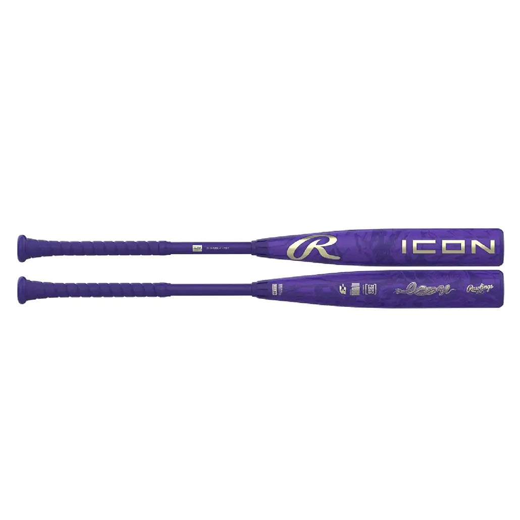 2027 Rawlings Icon -3 BBCOR Baseball Bat: RBB7I3 Bats Rawlings 