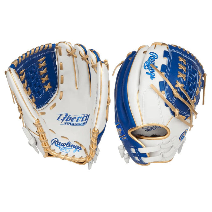 2025 Rawlings Liberty Advanced Color Series 12.5" Fastpitch Softball Glove: RLA125-18WRG Equipment Rawlings 