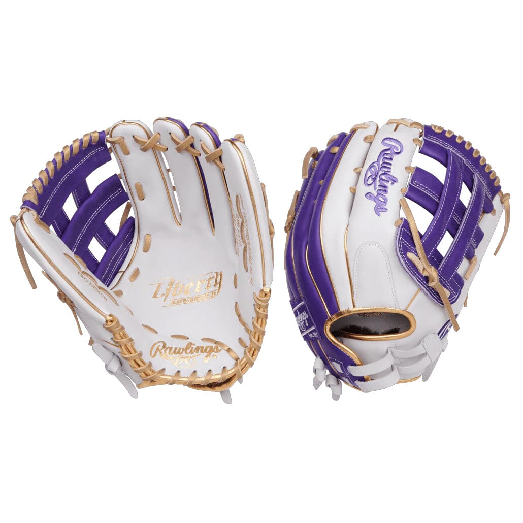 2025 Rawlings Liberty Advanced Color Series 12.75” Fastpitch Softball Glove: RLA1275SB-6WPUG Equipment Rawlings 