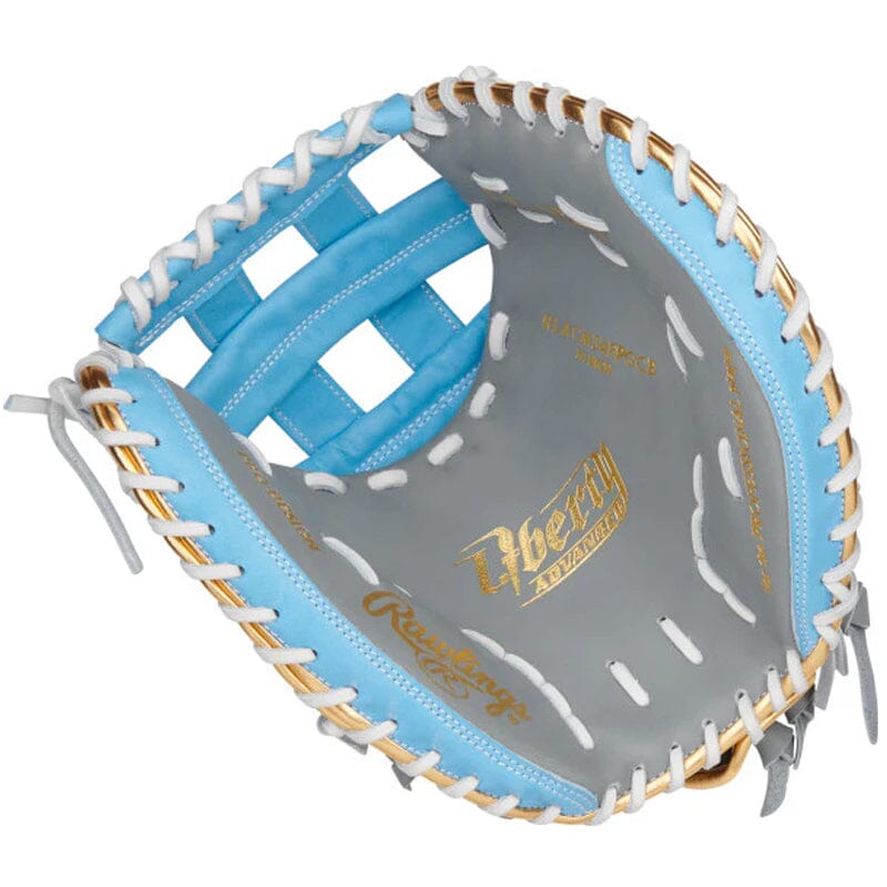 2025 Rawlings Liberty Advanced Color Series 34” Fastpitch Softball Catcher’s Mitt: RLACM34GCB Equipment Rawlings 