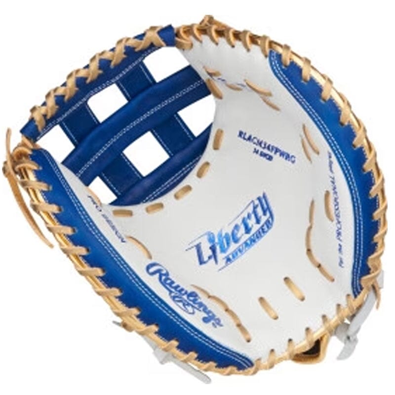 2025 Rawlings Liberty Advanced Color Series 34” Fastpitch Softball Catcher’s Mitt: RLACM34WRG Equipment Rawlings 