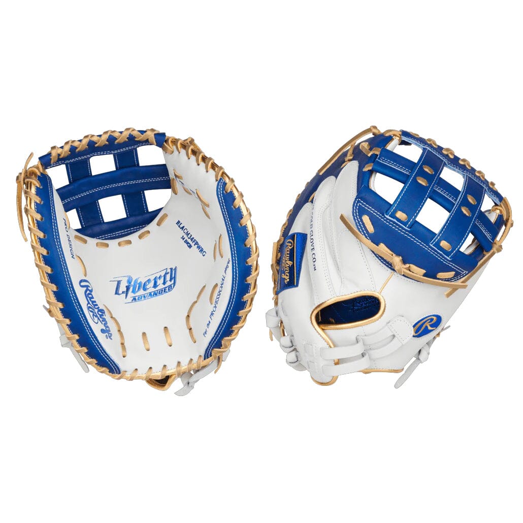 2025 Rawlings Liberty Advanced Color Series 34” Fastpitch Softball Catcher’s Mitt: RLACM34WRG Equipment Rawlings 