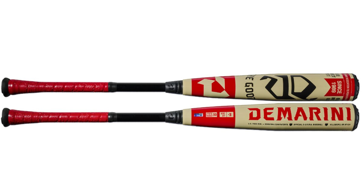 2027 DeMarini The Goods™ (-3) BBCOR Baseball Bat: WBD2703010 Bats DeMarini 