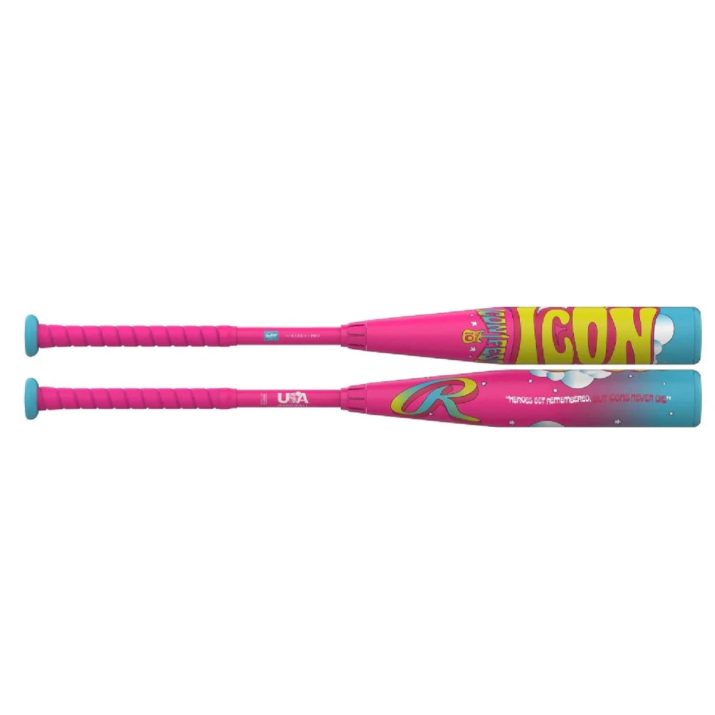 2026 Rawlings Icon Fest (-10) USA Baseball Bat 2 5/8”: RUS6IFP10 Bats Rawlings 
