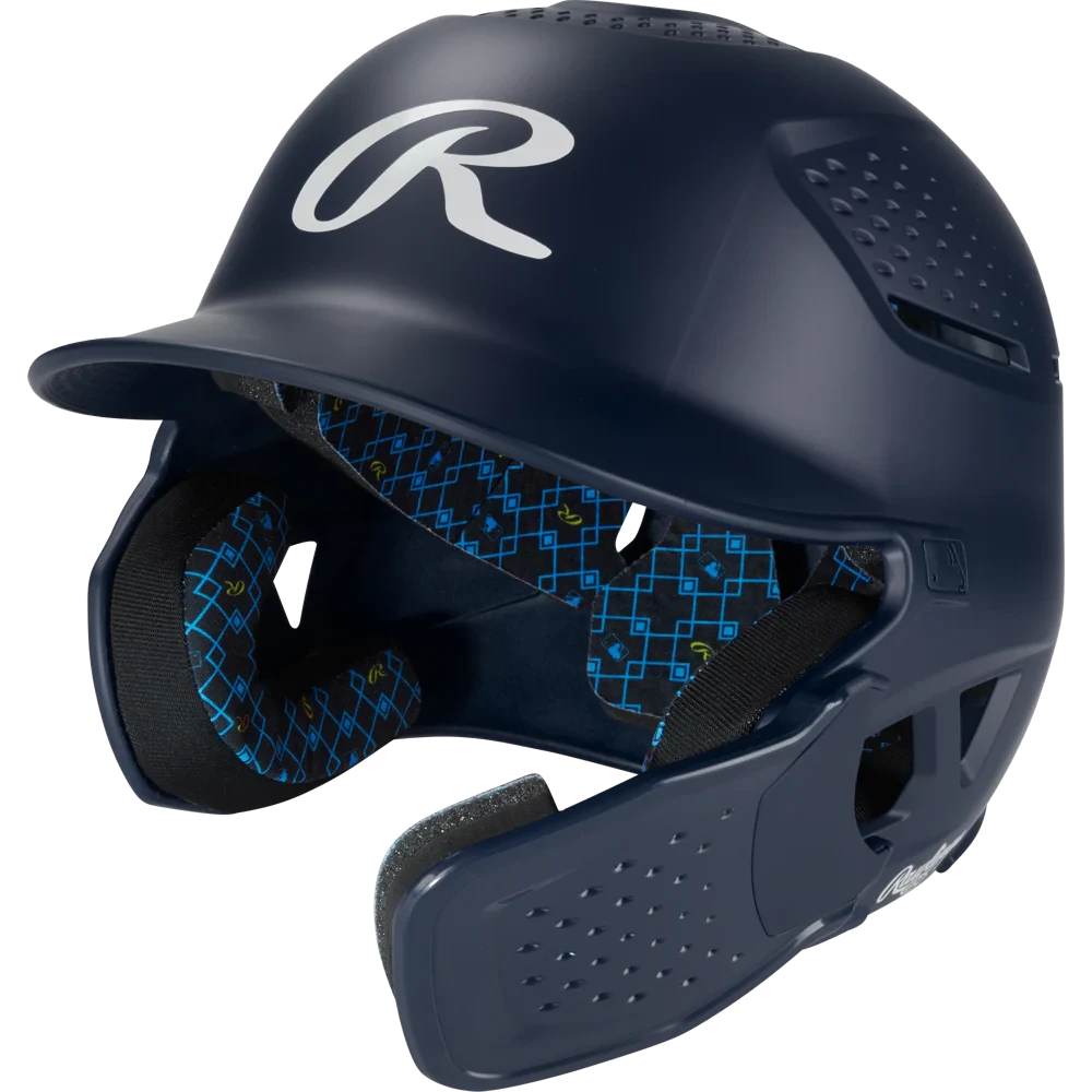 RAWLINGS RX2 REVERSE BATTING HELMET JUNIOR & SENIOR: RX2REVMAT Equipment Rawlings 