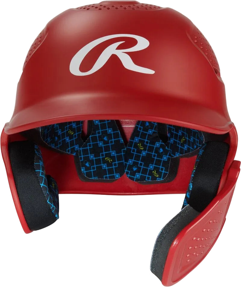 RAWLINGS RX2 REVERSE BATTING HELMET JUNIOR & SENIOR: RX2REVMAT Equipment Rawlings 