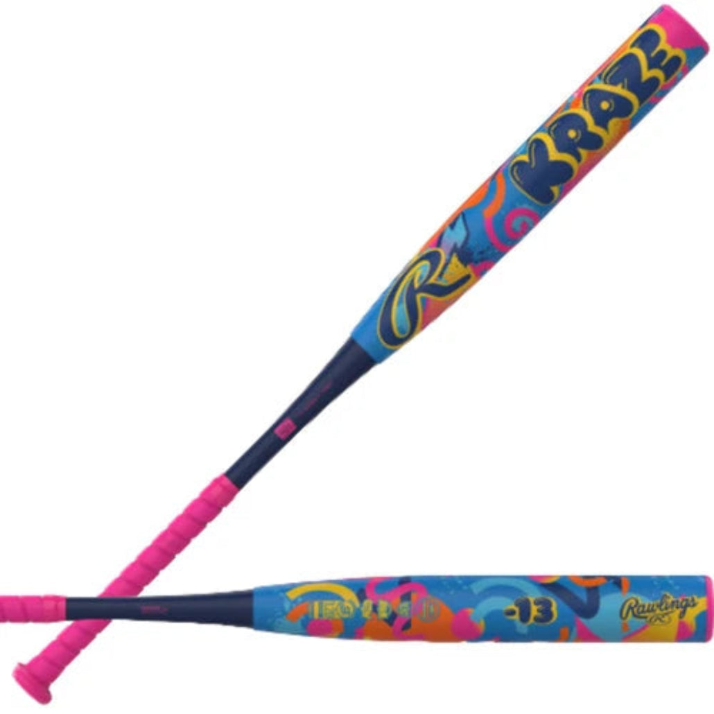 2027 Rawlings Kraze Fastpitch Softball Bat -13oz: RFP7KZ13 Bats Rawlings 