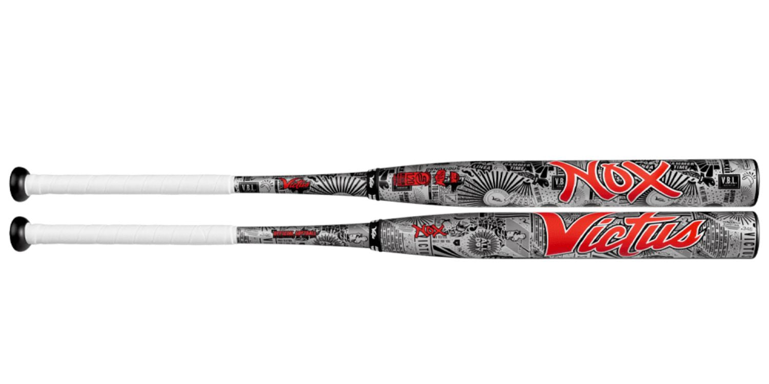 2026 Victus Nox Silver 2-Piece End-Loaded USSSA Slowpitch Softball Bat: VSPNX2YU Bats Victus 