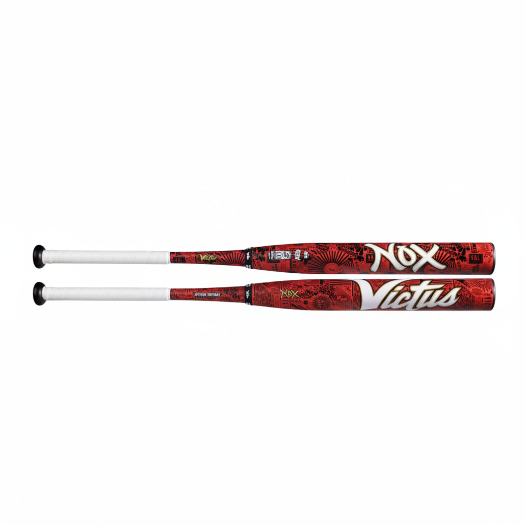 2026 Victus Nox Red 2-Piece Balanced USSSA Slowpitch Softball Bat: VSPNX2NU Bats Victus 
